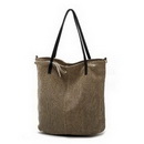 Fashionable Lady's Elegant Snake Skin Genuine Leather Designer Zipper Tote Bag