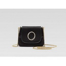 Genuine Leather Luxury Black Banquet Clutch Evening Bags