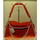 New Arrival Women's One Shoulder Red Solid Metal Frame Messenger Bags