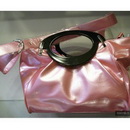 Women's Elegant Pink Zipper Leather Smooth Handfeel Messenger Bags