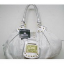 Best Women's Flower Design Silver Color Messenger Bags