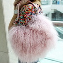 Genuine Sheep Fur Women's Using Casual New Style Shoulder Bags