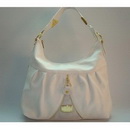 One Shoulder Women's Fashion Genuine Leather White Zipper Messenger Bags