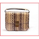 Snake Skin Pattern Leather Designer Lady's Classic Cross-Body Bags