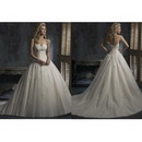 Embroidered & Lace One Shoulder Floor-length Quinceanera Dresses