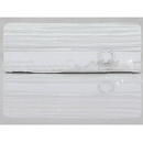 Pleated Silk Satin Ladies' Clutch White Color Evening Bags