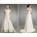 Ivory Satin & Ruffles Sleeveless Quinceanera Dresses