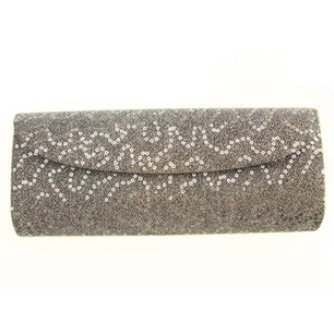 Beading Clutch Slivery Shining Lady's Handle Style Evening Bags