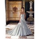 Princess Floor Length Halter Elastic Silk Iike Satin Wedding Dresses