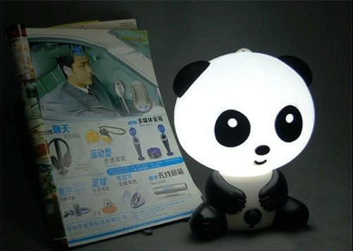 Kung Fu Panda Multi Functional Chronopher Table Lamp