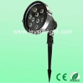 9W LED Lawn Waterproof Multi-color Garden Light