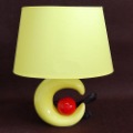 Red Yellow Ceramic Reading LED Table Light