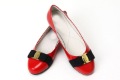 Women's Red Wear-resisting Upper Material Ballet Shoes