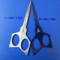 Stainless Steel Cosmetic Manicure Eyebrow Makeup Scissors in Rocket Design