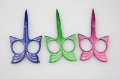 Stainless Steel Professional Eyebrow Butterfly Shapeed Makeup Scissors
