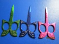 Eyebrow Cosmetic Manicure Stainless Steel Makeup Scissors