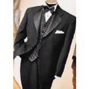 Complete Designer Including Clothes Pants Classical Black Color Groom Cravats