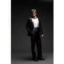Black Long Sleeve With Three Buttons Groom Ties, Cravats & Cummerbunds
