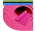 Deep Pink Color Anti-Slip Design Durable Yoga Style Mat