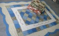 Unique Blue Style Durable Design Printed Pattern Mat