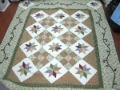 Embroidered Style 100% Cotton Anti-Slip Floor Desing Mat