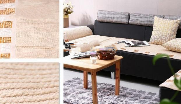 Fashion Style Mutli-funtion Hand-weaving Pretty Design 100% Cotton Carpet