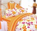 Thick cotton Embroidery 5 Pieces Bedding Bowing Curtain