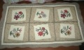 100% Cotton Style Flower Pattern Design Durable Anti-Slip Mat
