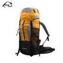 Rectangular Shape Yellow Wear Resistant Travel Duffel Bags