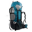 Sky Blue With Adjustable Straps Nylon & Polyester Travel Duffel Bags