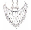 Beaded Design Classic Style Wedding & Party Jewellery Set