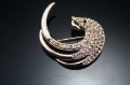 Ladise Luxury Design Spark Diamond Crystal Brooches