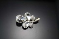 Fashion New Women Corrosion Resistance Crystal Brooch