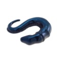 S Shape Blue Plug & Tunnel Body Jewelry