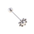 Tongue Rings Ivory Stainless Steel Engagement Gift Body Jewelry