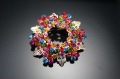 100% Band New Traditional Handwork Circle Crystal Brooches