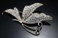 New Style Women's Fashion Golden Crystal Party Brooches