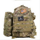 600D Polyester Dark Pocket CP Color Waterproof Coating Surface Duffel Bags