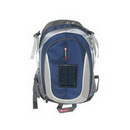 Double Light Solar Blue Color Top Polyester Duffel Bags