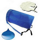 Round Shape Camping Foldable Blue Color Cooler Bag