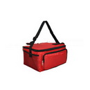 Folding Red Square Shape Cooler Bags