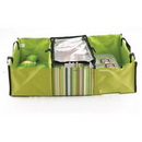Rectangular Shape Green Nylon Cooler Bags