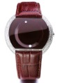 Waterproof Genuine Leather Band With Crystal Fashion Watches