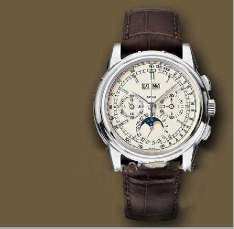 White Dial With Leather Band Wear Resistant Men's Watches
