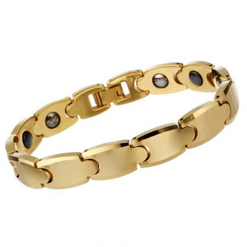 Fashion Designed Classic Gold Color Unique Elegant Tungsten Bracelet