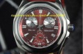 Red Dial Stainless Steel Date Display Women's Watches