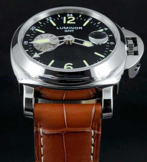 Luminor GMT 44mm Date Mechanical Automatic Men's High Grade Dress Watches