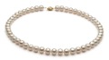 Smooth Surface Flawed Necklace Gold Pearl Jewelry