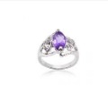 Korea Style Romance 18K Gold Zircon Elegant Pretty Copper Alloy Jewelry