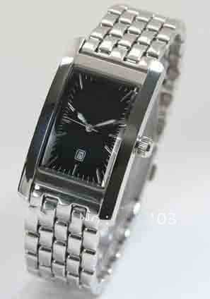 Fashion Unique Men's Black Dial Stainless Steel Chronograph Luxury Watches